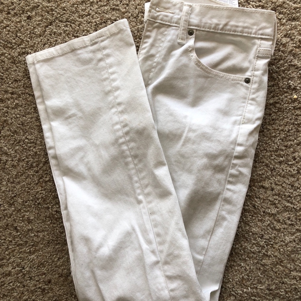 White mens levis